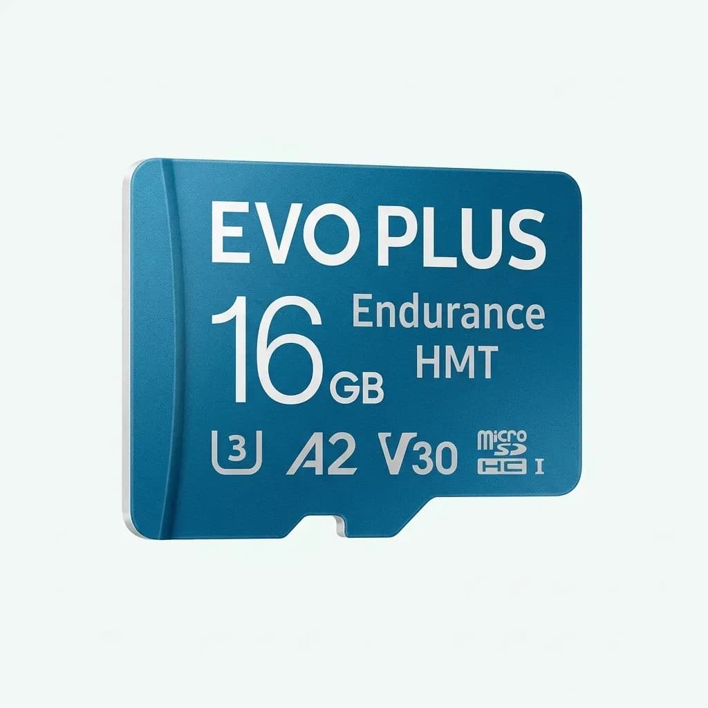 Shop Samsung EVO Plus 16GB microSD memory card at NextTech Pakistan. Advertised speeds up to 130MB/s, UHS-I, U3, A2 and V30 for compatible devices.